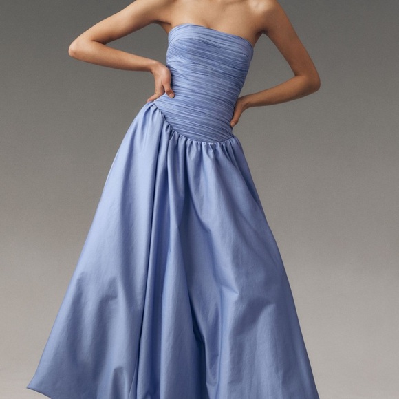 Anthropologie Dresses & Skirts - Mare Mare from Anthropologie Strapless Blue Dress